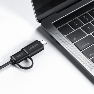 Ugreen HUB 4v1 USB-C - 4xUSB 3.0 5Gb/s 1m černý (CR113)