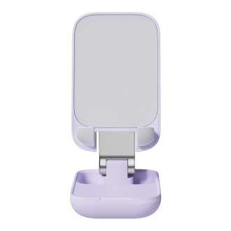 Nastavitelný stojan na telefon Baseus Seashell Series - fialový