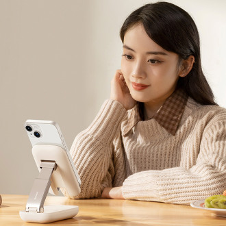 Nastavitelný stojan na telefon Baseus Seashell Series - fialový