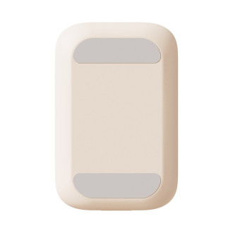 Nastavitelný stojan na telefon se zrcátkem Baseus Seashell Series - béžový
