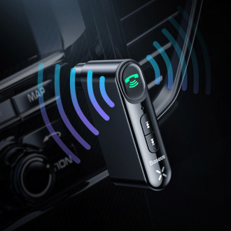Bluetooth AUX vysílač Baseus BSBA-02 (Overseas Edition) - černý