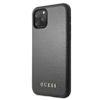 Guess GUHCN58IGLBK iPhone 11 Pro czarny/black hard case Iridescent