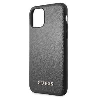Guess GUHCN58IGLBK iPhone 11 Pro czarny/black hard case Iridescent