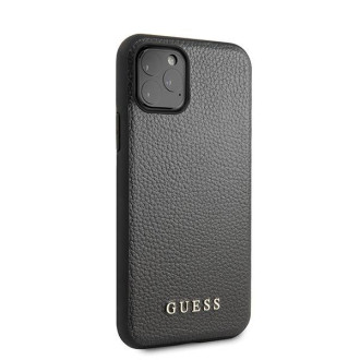 Guess GUHCN58IGLBK iPhone 11 Pro czarny/black hard case Iridescent