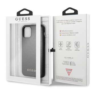 Guess GUHCN58IGLBK iPhone 11 Pro czarny/black hard case Iridescent