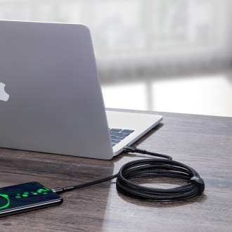 [RETURNED ITEM] Baseus Cafule Cable Nylon Braided Wire USB Typ C PD Power Delivery 2.0 100W 20V 5A 2m gray (CATKLF-ALG1)