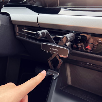 [RETURNED ITEM] Wozinsky gravity phone holder for car grille black (WCHBK7)