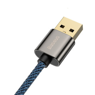 Legendární úhlový herní kabel Baseus USB – USB typu C 66W 2m modrý (CACS000503)