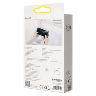 Legendární úhlový herní kabel Baseus USB – USB typu C 66W 2m modrý (CACS000503)