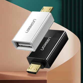 [RETURNED ITEM] Ugreen adapter micro USB adapter - USB 2.0 OTG white (US195)