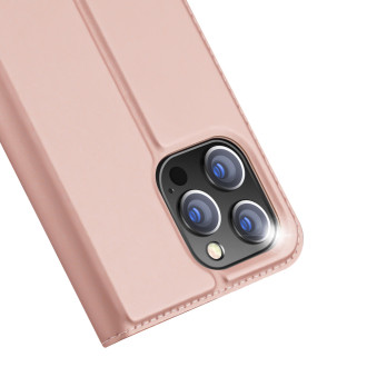 Peněženka Dux Ducis Skin Pro pro iPhone 15 Pro Max – růžová