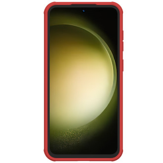 Nillkin Super Frosted Shield Pro Rugged Case pro Samsung Galaxy S23 FE – červený