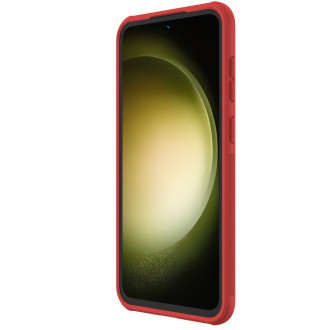 Nillkin Super Frosted Shield Pro Rugged Case pro Samsung Galaxy S23 FE – červený