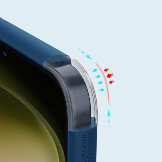 Nillkin Super Frosted Shield Pro Rugged Case pro Samsung Galaxy S23 FE – modrý