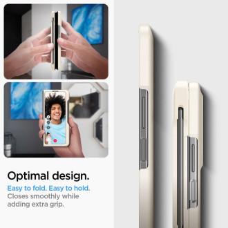 Spigen THIN FIT PEN GALAXY Z Fold 5 PERLOVANÁ IVORY