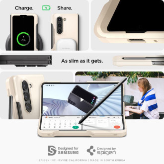 Spigen THIN FIT PEN GALAXY Z Fold 5 PERLOVANÁ IVORY
