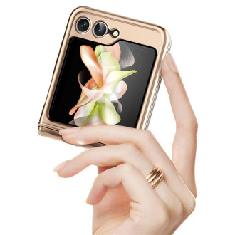 Supcase COSMO GALAXY Z Flip 5 MARBLE RŮŽOVÁ