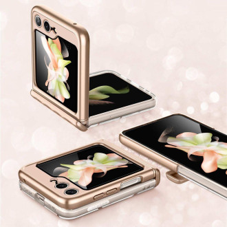 Supcase COSMO GALAXY Z Flip 5 MARBLE RŮŽOVÁ