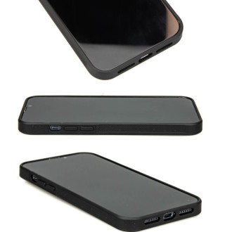 Dřevo a pryskyřice pouzdro pro iPhone 13 Pro Max MagSafe Bewood Unique Neptune – tmavě černá