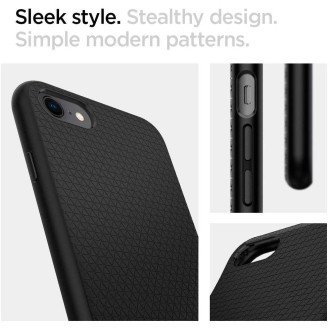 Spigen LIQUID AIR IPHONE 7 / 8 / SE 2020 / 2022 ČERNÝ