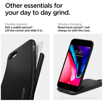 Spigen LIQUID AIR IPHONE 7 / 8 / SE 2020 / 2022 ČERNÝ