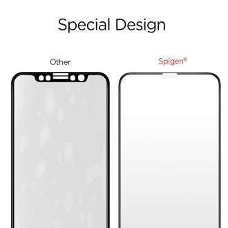 Tvrzené sklo Spigen GLASS FC IPHONE 11 PRO ČERNÉ
