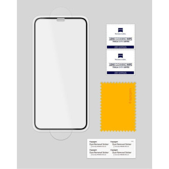 Tvrzené sklo Spigen GLASS FC IPHONE 11 PRO ČERNÉ
