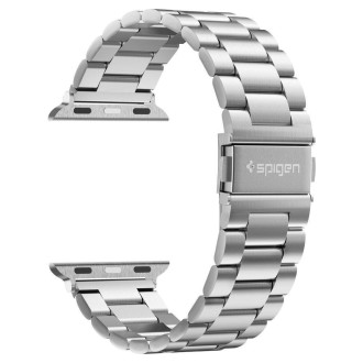 Spigen MODERN FIT BAND Apple Watch 4 / 5 / 6 / 7 / 8 / SE (42 / 44 / 45MM) STŘÍBRNÉ