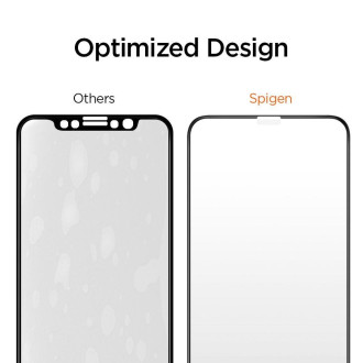 Tvrzené sklo Spigen ALM GLASS FC IPHONE 11 PRO MAX ČERNÉ