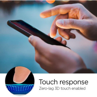 Tvrzené sklo Spigen ALM GLASS.TR IPHONE 11 SOUKROMÍ