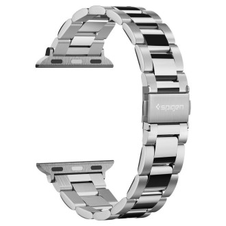Spigen MODERN FIT BAND Apple Watch 4 / 5 / 6 / 7 / 8 / SE (38 / 40 / 41MM) STŘÍBRNÉ