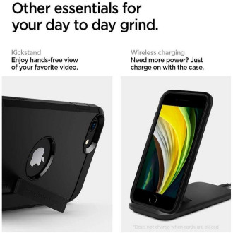 Spigen TOUGH ARMOR IPHONE SE 2020 / 2022 ČERNÝ