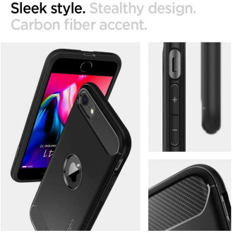 Spigen RUGGED ARMOR IPHONE SE 2020 / 2022 ČERNÝ