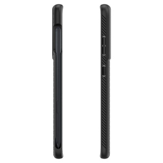 Spigen TEKUTÉ VZDUCHOVÉ pero GALAXY S21 ULTRA MATNÉ ČERNÉ