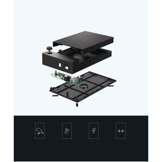 [ON RETURN] Ugreen HDD bay SATA 3.5 ´´ drive USB 3.0 black (50422)