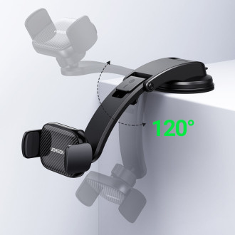 [ON RETURN] Ugreen car clamp for phone on the cockpit glass black (LP370)