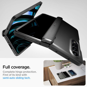 Spigen SLIM ARMOR PRO GALAXY WITH FOLD 4 BLACK