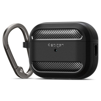Spigen RUGGED ARMOR Apple AIRPODS PRO 1/2 MATTE BLACK
