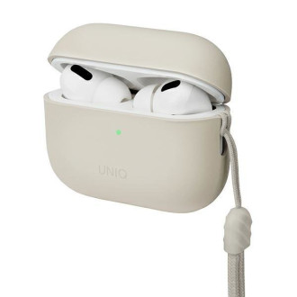 Uniq pouzdro Lino AirPods Pro 2 gen Silikonová béžová/béžová slonová kost