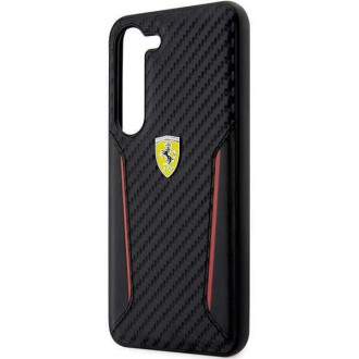 Ferrari FEHCS23MNPYK S23+ S916 černo/černé pevné pouzdro Carbon Contrast Edges