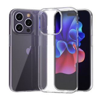 Pouzdro na iPhone 15 Pro z řady Ultra Clear v průhledné barvě