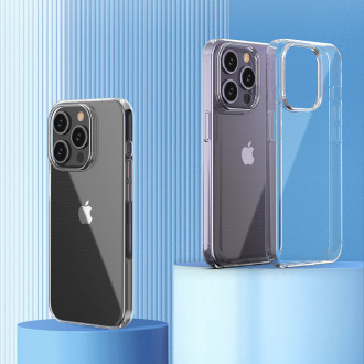 Pouzdro na iPhone 15 Pro z řady Ultra Clear v průhledné barvě