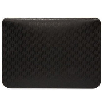 Karl Lagerfeld Sleeve KLCS14SAKLHPK 14&quot; černá/černá plaketa Saffiano