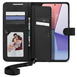 Spigen PENĚŽENKA "S" PLUS GALAXY S23+ PLUS ČERNÁ