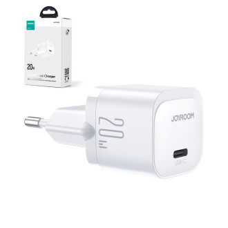 Mini nabíječka USB C 20W PD Joyroom JR-TCF02 - Bílý