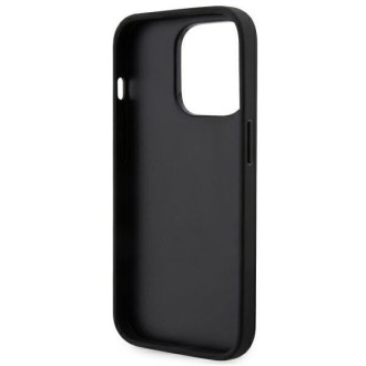 Karl Lagerfeld KLHCP14XSANKCPK iPhone 14 Pro Max 6,7&quot; pevné pouzdro černo/černé Saffiano Karl &amp; Choupette