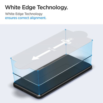 TEPELNÉ SKLO Spigen GLAS.TR SLIM 2BALENÍ GALAXY A34 5G CLEAR