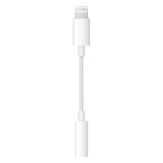 Adaptér Apple MMX62ZM/A Lightning na 3,5 mm Mini Jack samice Bílý