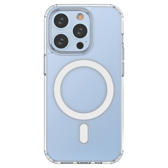 Magnetické pouzdro MagSafe pro iPhone 15 Pro Max Clear Magnetic Case - průhledné