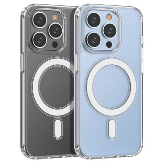 Magnetické pouzdro MagSafe pro iPhone 15 Pro Clear Magnetic Case – průhledné